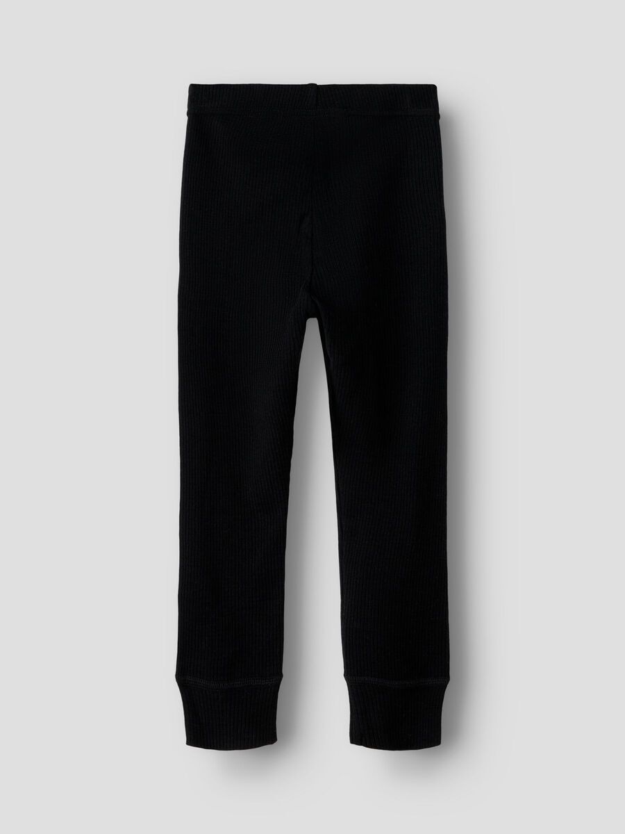 Product carousel image 2 MERINOULD LEGGINGS, Black