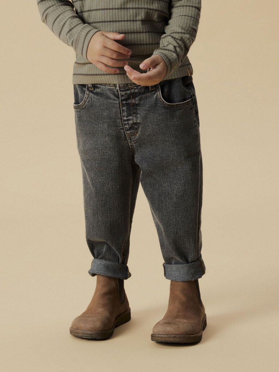 name it BAGGY FIT JEANS, Light Grey Denim, highres - 13238547_LightGreyDenim_007.jpg