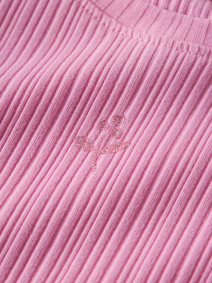 Carousel image 3 GLITZERPRINT OBERTEIL MIT LANGEN &Auml;RMELN, Begonia Pink