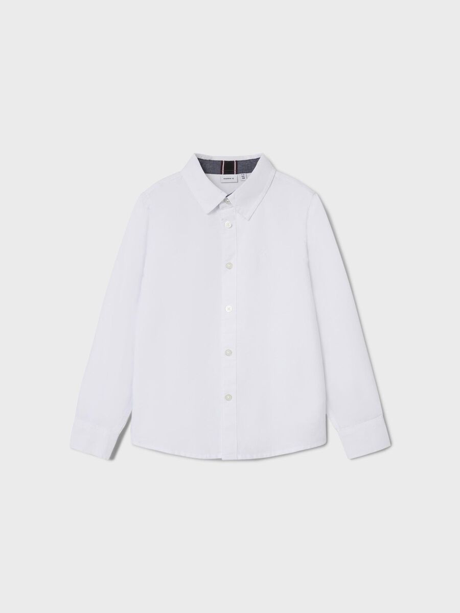 Name it COTON CHEMISE, Bright White, highres - 13169166_BrightWhite_003.jpg