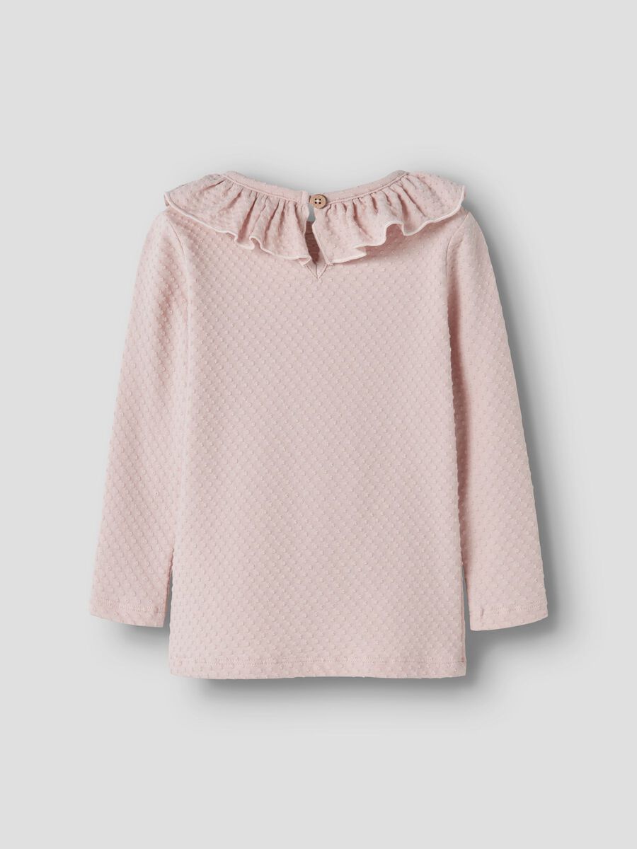 Product carousel image 2 ORGANIC COTTON LONG SLEEVED TOP, Hushed Violet