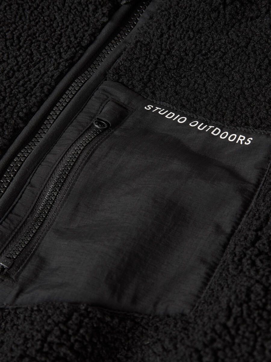 Carousel image 7 TEDDY JACKET, Black