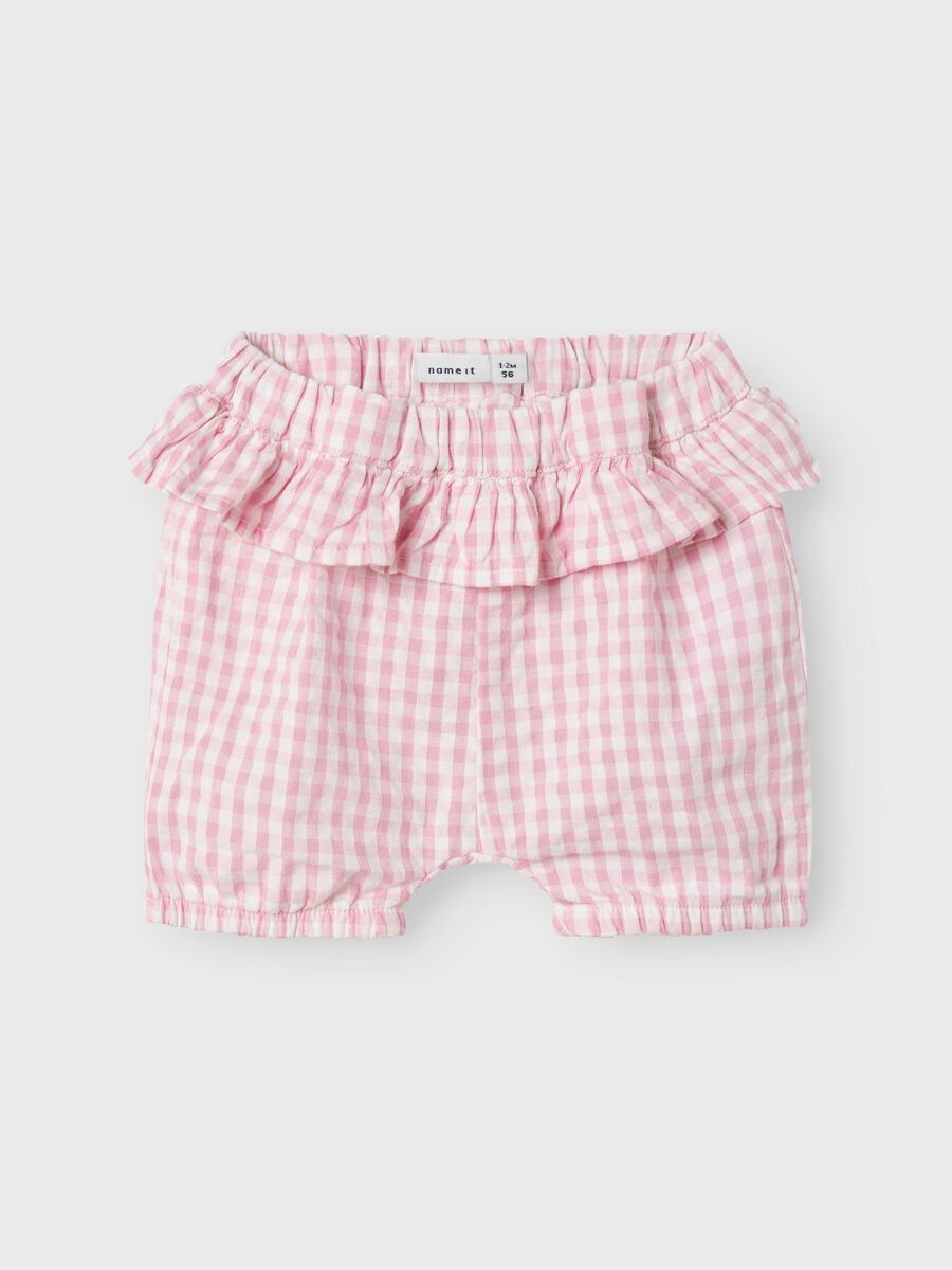 name it ORGANIC COTTON SHORTS, Cameo Pink, highres - 13242213_CameoPink_003.jpg