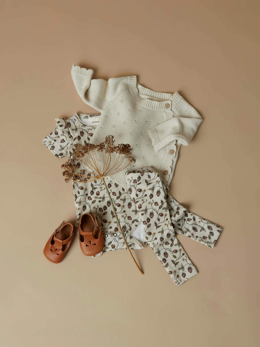 Carousel image - WRAP KNITTED CARDIGAN, Turtledove | 2