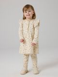 Product image thumbnail - PRINTED LONG SLEEVED DRESS, Almond Milk | 3