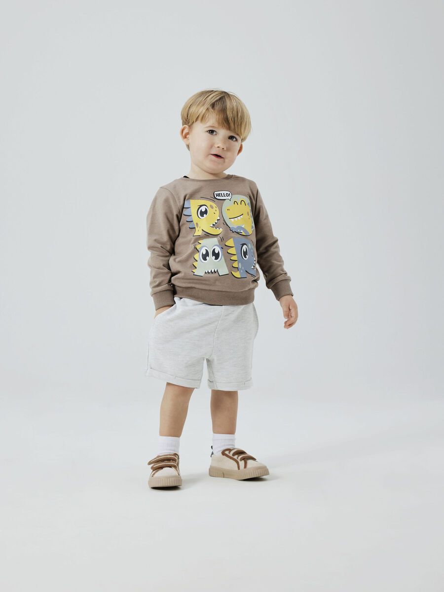 name it LÅNG SHORTS, Light Grey Melange, highres - 13227498_LightGreyMelange_007.jpg