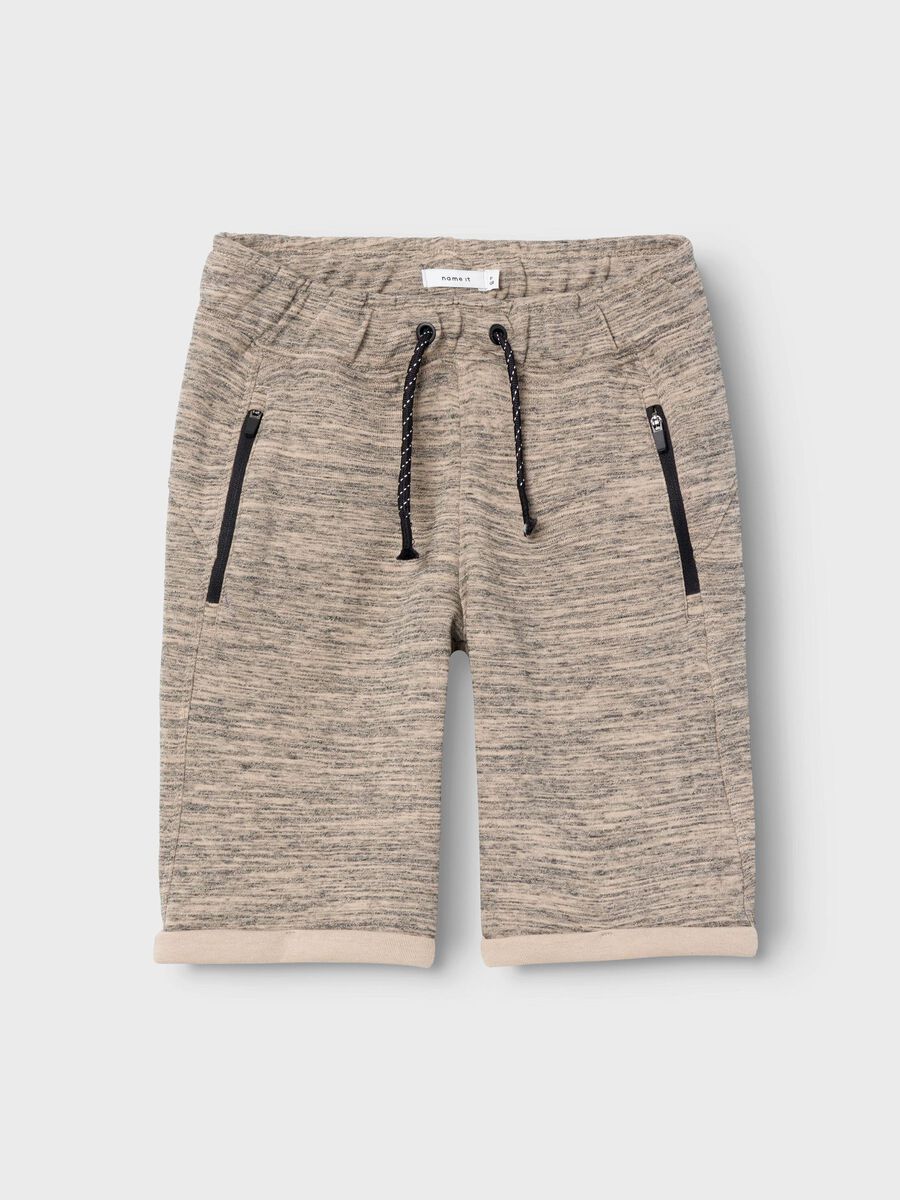 Name it ZIP-POCKET SWEAT SHORTS, Humus, highres - 13190443_Humus_003.jpg
