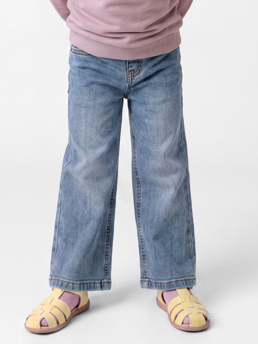 Product carousel image 1 WIDE FIT JEANS, Medium Blue Denim