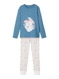 Name it DE ALGODÓN ORGÁNICO CON ESTAMPADO DE UNICORNIO PIJAMA 2 PIEZAS, Real Teal, highres - 13190224_RealTeal_001.jpg