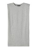 name it SCHULTERPOLSTER KLEID, Light Grey Melange, highres - 13193013_LightGreyMelange_001.jpg