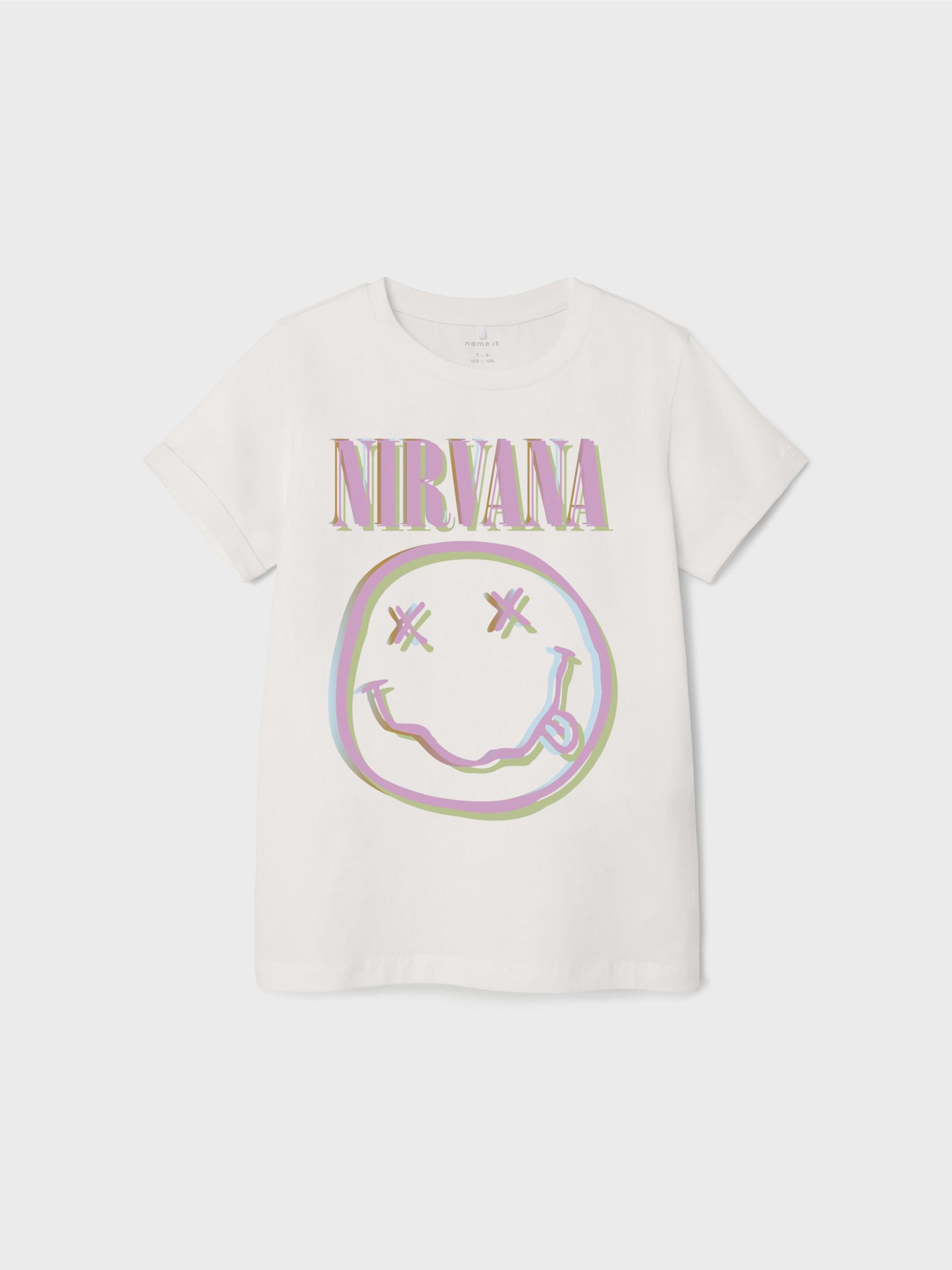 NIRVANA T SHIRT Girls White NAME IT Germany