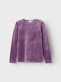 Product image thumbnail - VELOUR LONG SLEEVED TOP, Arctic Dusk | 1