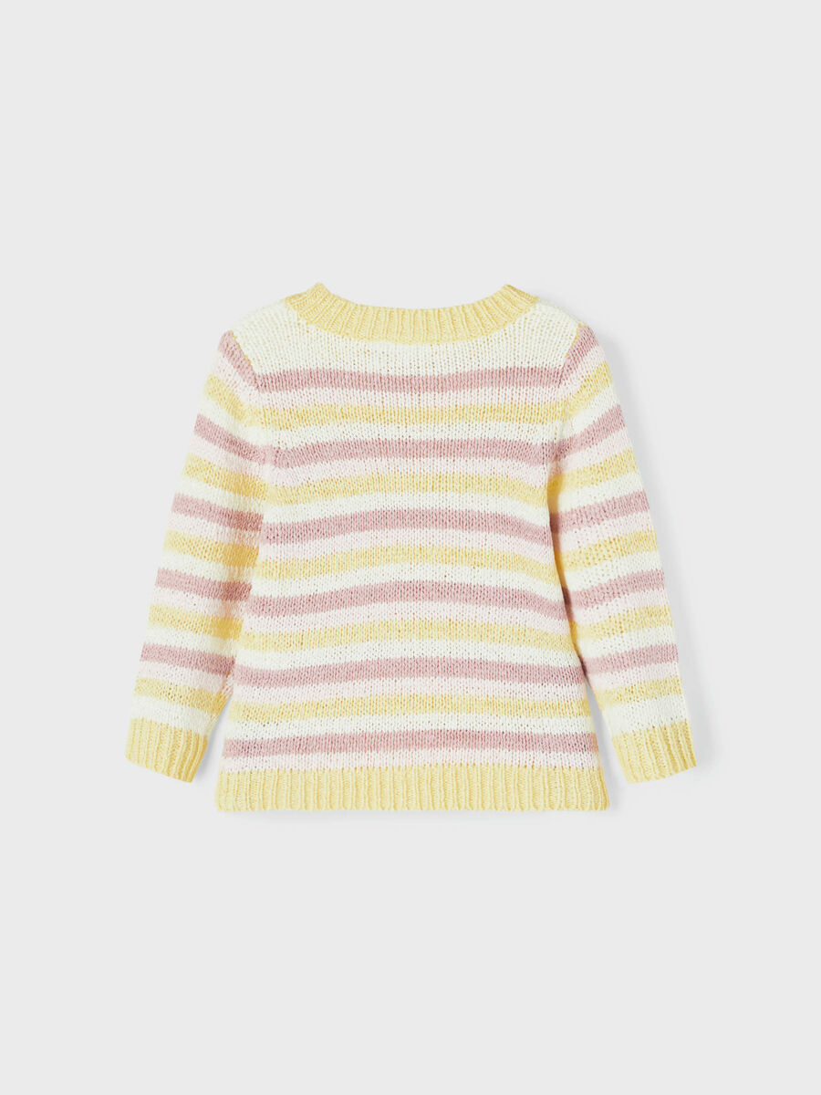 name it STRIPED KNITTED PULLOVER, Double Cream, highres - 13197817_DoubleCream_002.jpg