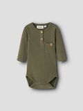 Product image thumbnail 1 ORGANIC COTTON ROMPER, Winter Moss