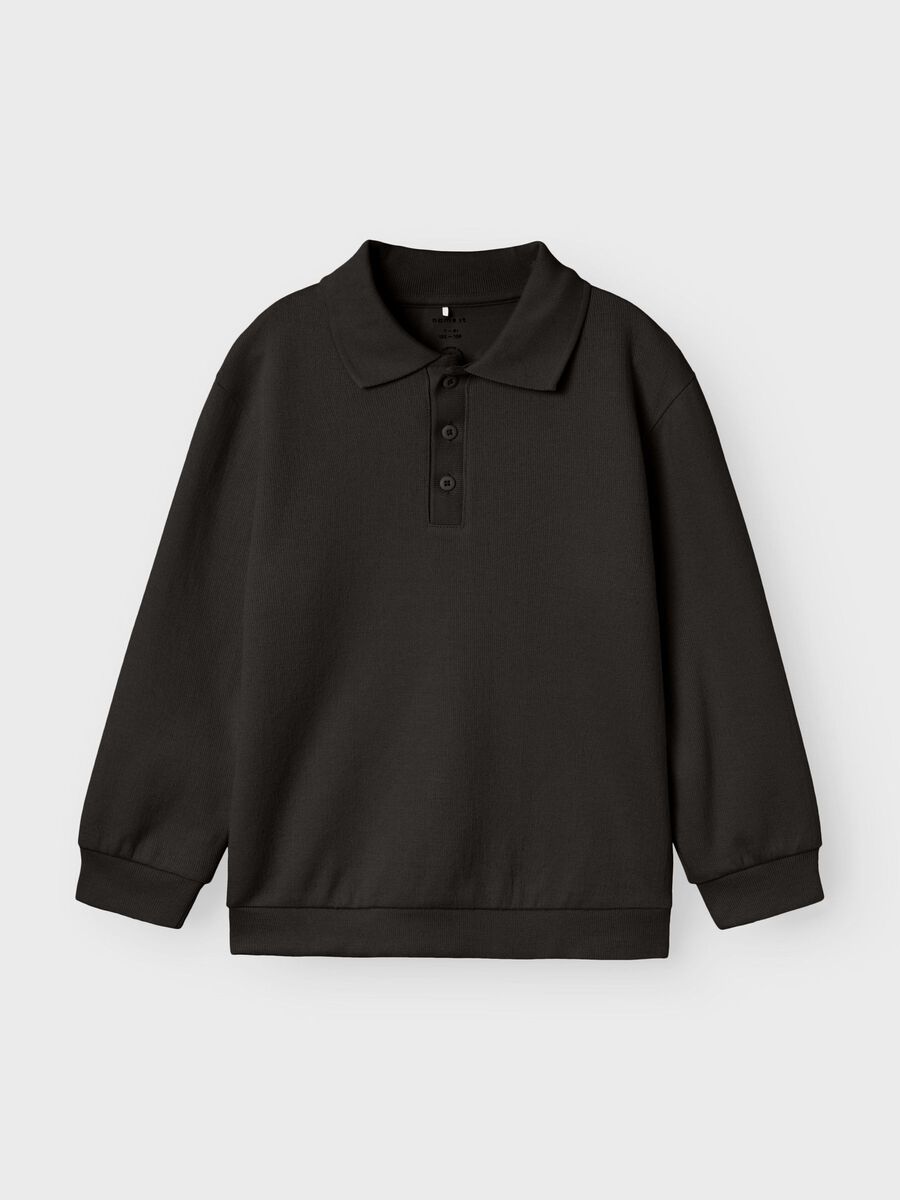 Name it ORGANIC COTTON LONG SLEEVED TOP, Black, highres - 13236453_Black_003.jpg