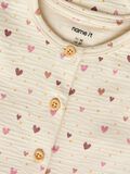 Product image thumbnail - PRINTED LONG SLEEVED DRESS, Almond Milk | 5