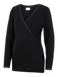 Mama.licious KNITTED MATERNITY-PULLOVER TOP, Black, highres - 20013945_Black_001.jpg