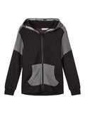 Name it LONG-SLEEVED VISCOSE ZIP-UP HOODIE, Black, highres - 13181486_Black_001.jpg