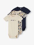 name it 3-PACK KORTE MOUWEN ROMPER, Peyote, highres - 13195898_Peyote_003.jpg