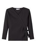 Name it WRAP LONG SLEEVED TOP, Black, highres - 13203106_Black_001.jpg