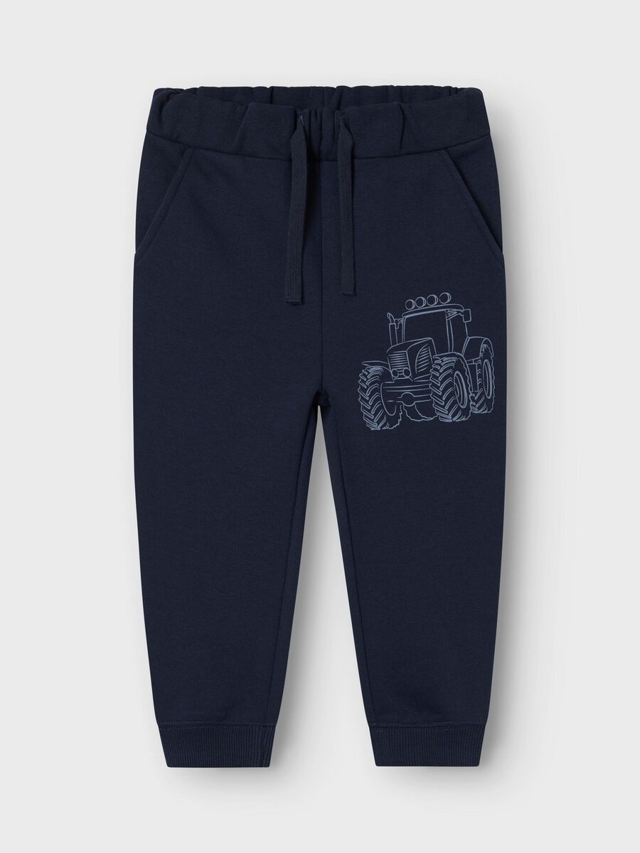 name it REGULAR FIT SWEATPANTS, Dark Sapphire, highres - 13236332_DarkSapphire_003.jpg