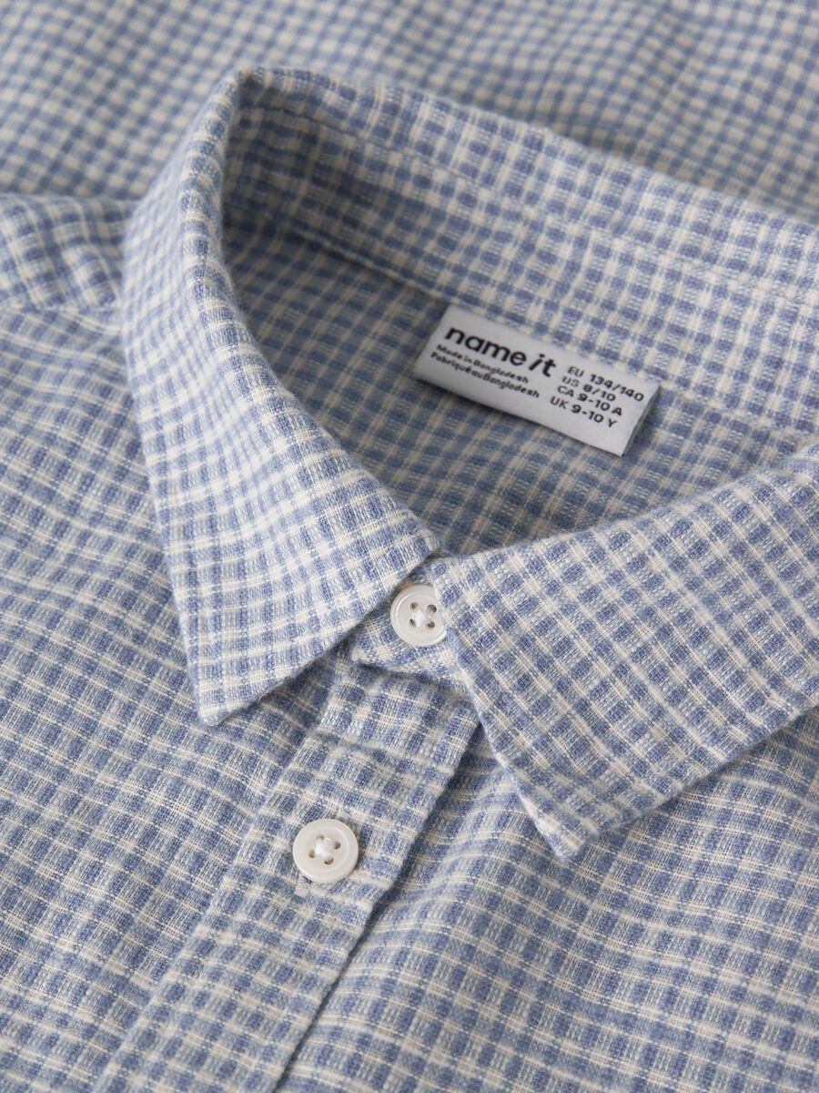 Carousel image - REGULAR FIT OVERSHIRT, Ashley Blue | 5