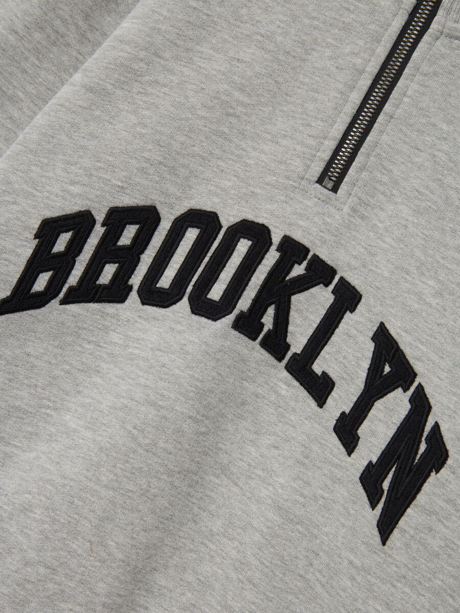 name it REGULAR FIT SWEATSHIRT, Grey Melange, highres - 13236582_GreyMelange_005.jpg