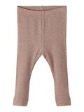 Name it BASIC RIB LEGGINGS, Brown Lentil, highres - 13198040_BrownLentil_925445_001.jpg