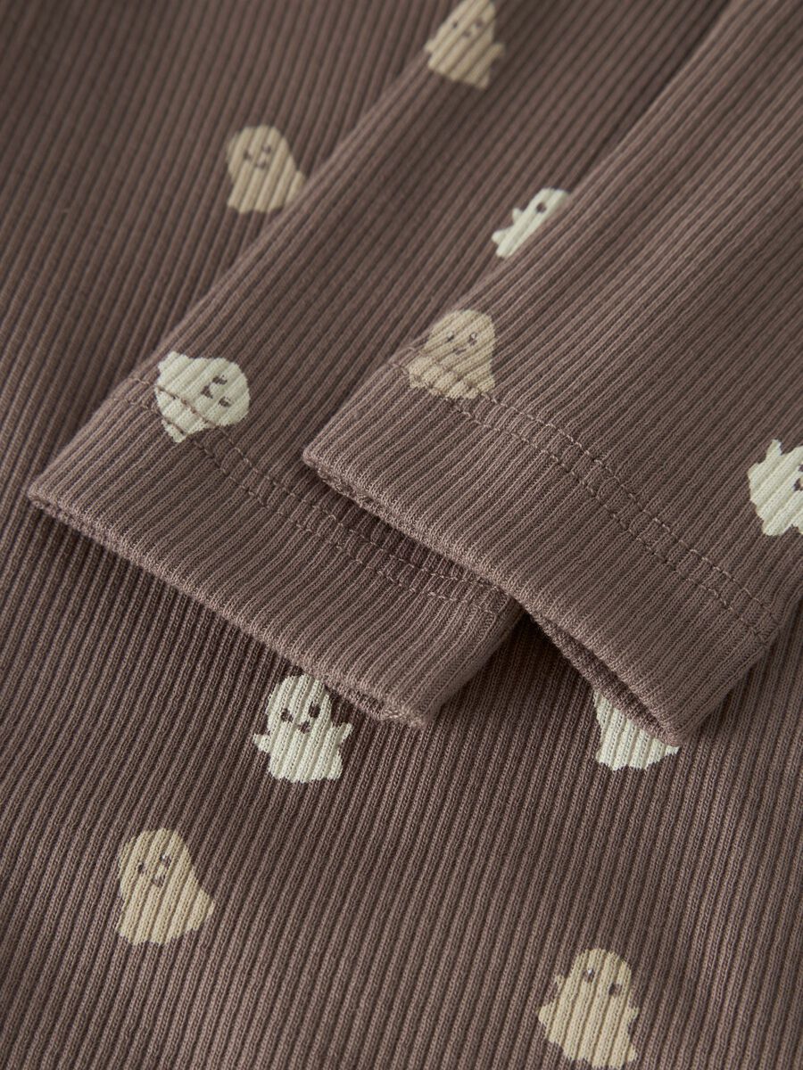 Carousel image 4 ORGANIC COTTON LEGGINGS, Brown Lentil