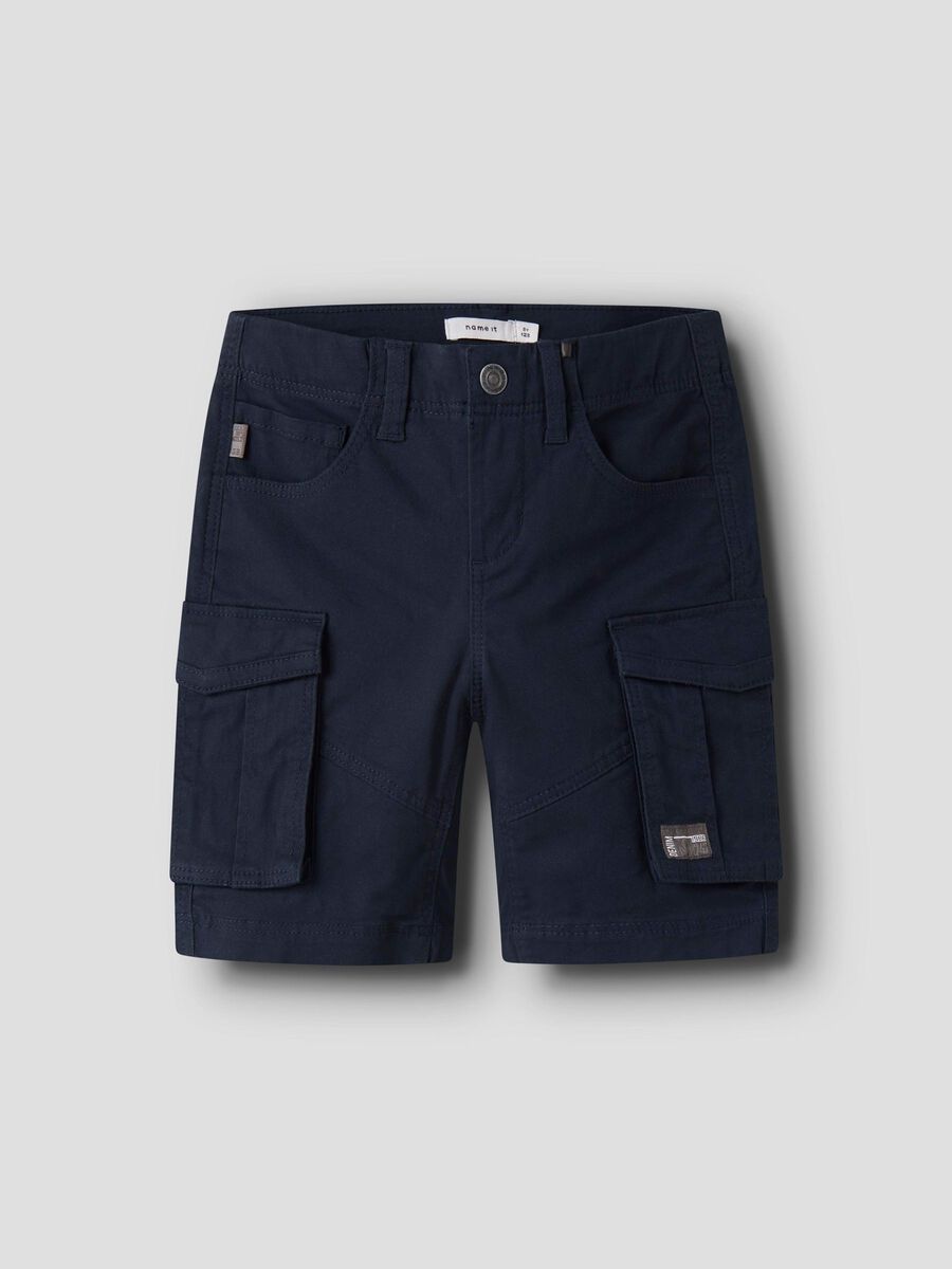 name it REGULAR FIT SHORTS, Dark Sapphire, highres - 13198124_DarkSapphire_003.jpg