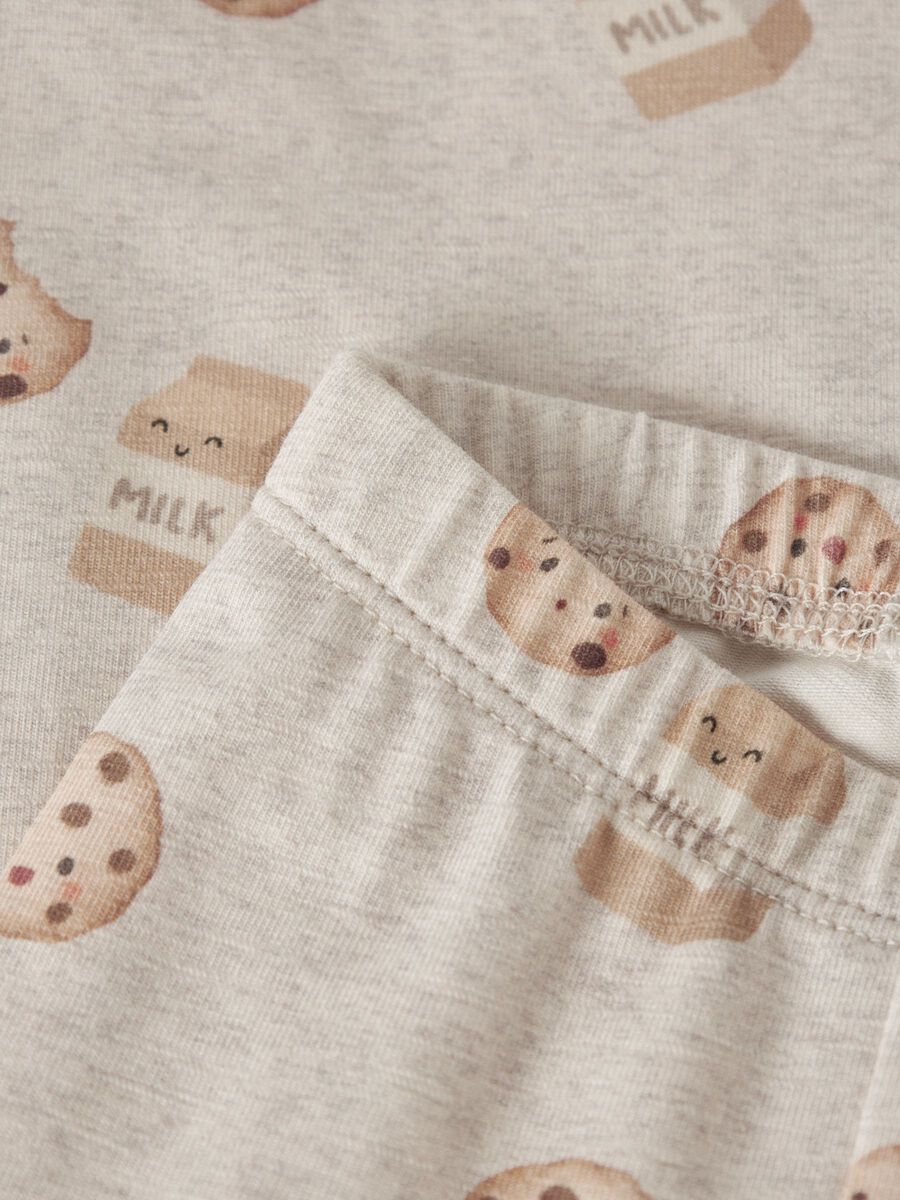 Carousel image 3 ORGANIC COTTON LEGGINGS, Peyote Melange