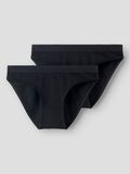 Product image thumbnail - 2 PACK BRIEFS, Black | 1