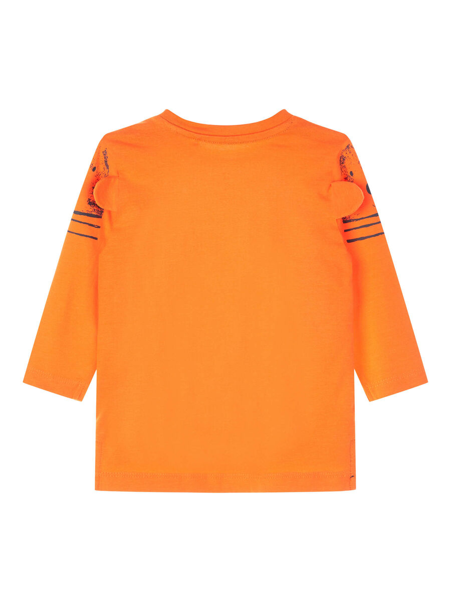 Name it PRINTET LANGÆRMET T-SHIRT, Mandarin Orange, highres - 13169343_MandarinOrange_002.jpg