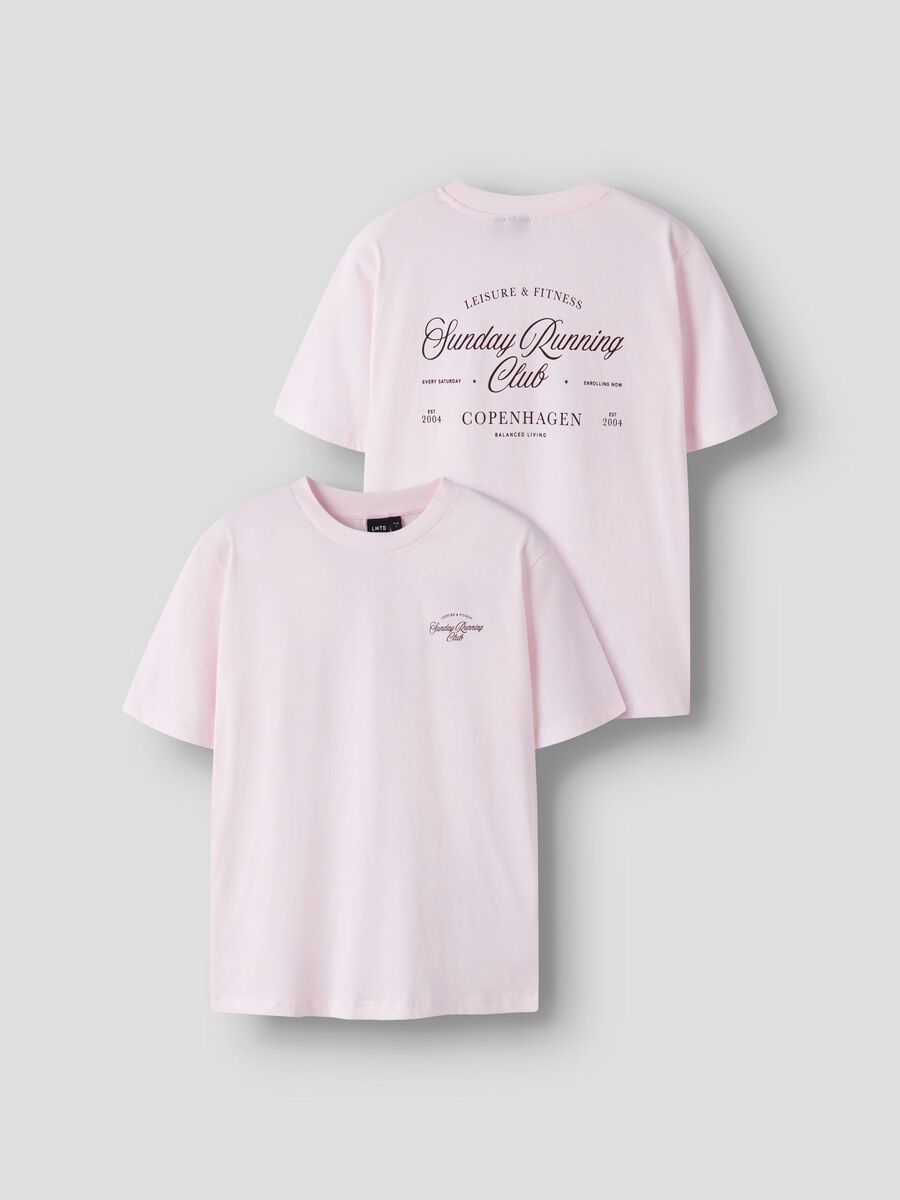 Product carousel image - LOOSE FIT T-SHIRT, Pink Marshmallow | 1