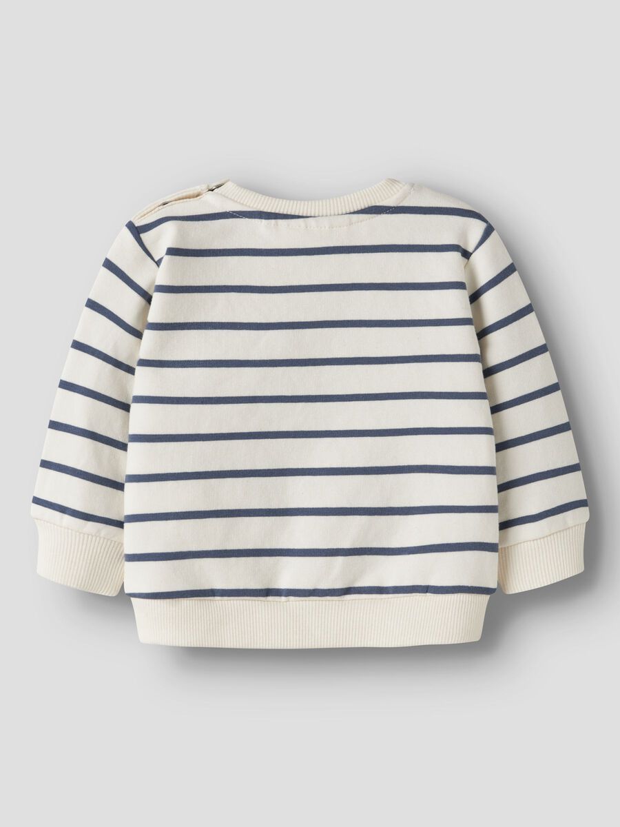 Product carousel image 2 ORGANIC COTTON SWEATSHIRT, Antique White