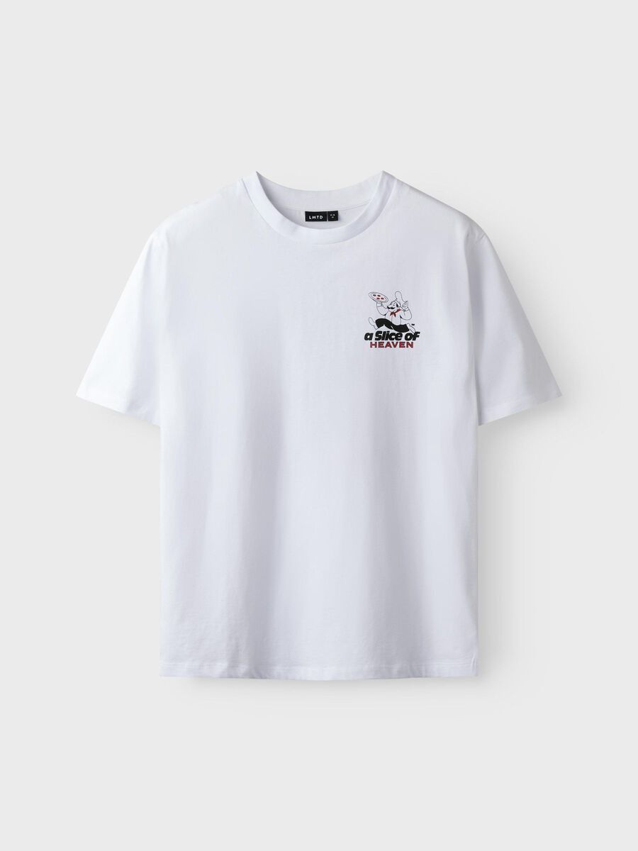 name it LOOSE FIT T-SKJORTE, Bright White, highres - 13250897_BrightWhite_1235057_003.jpg