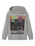 Name it À MOTIF MINECRAFT SWEAT-SHIRT, Grey Melange, highres - 13225991_GreyMelange_001.jpg