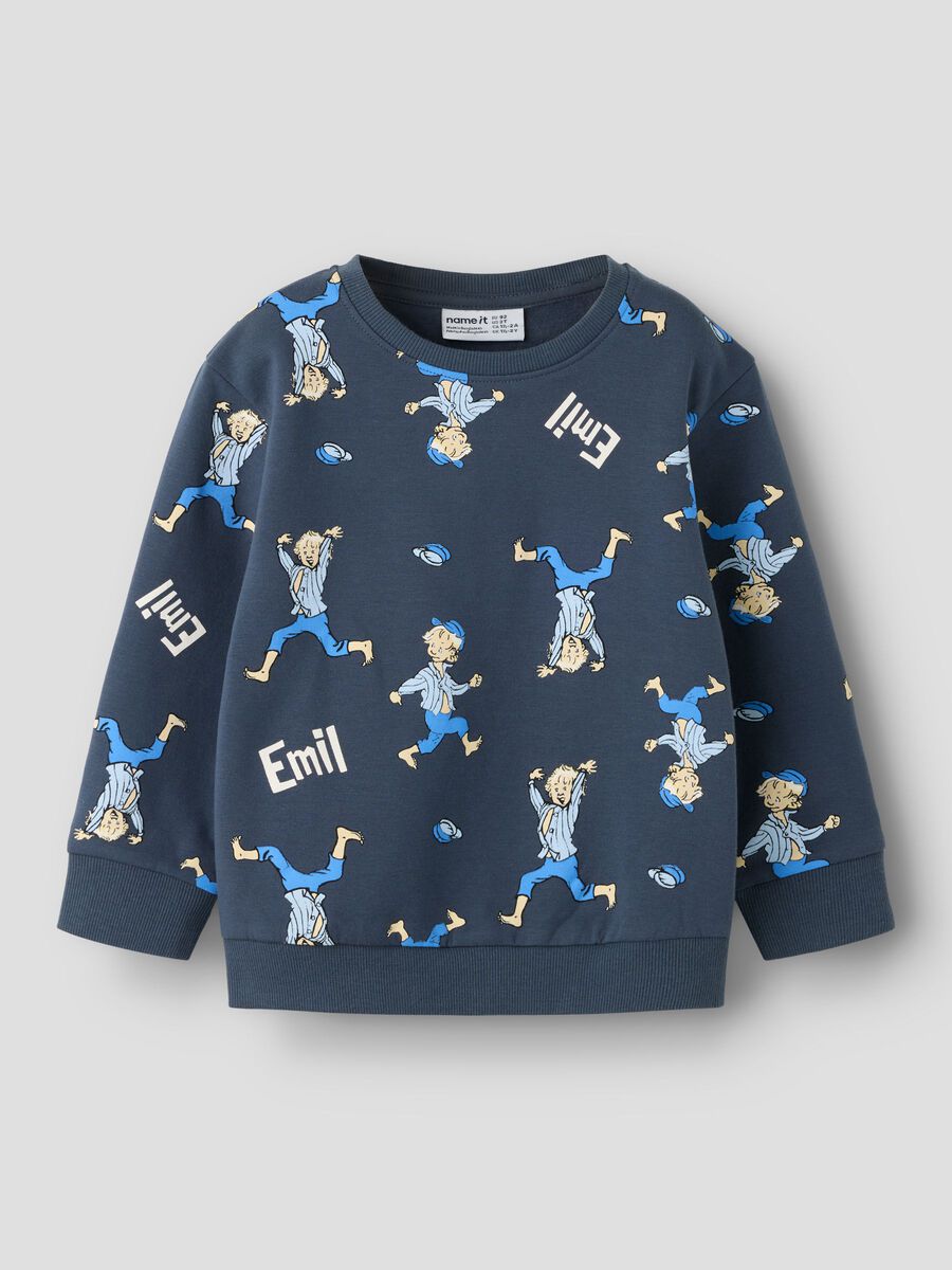 Product carousel image 1 EMIL IN L&Ouml;NNEBERGA SWEAT-SHIRT, Ombre Blue