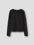 Product image thumbnail - ORGANIC COTTON TOP, Black | 1