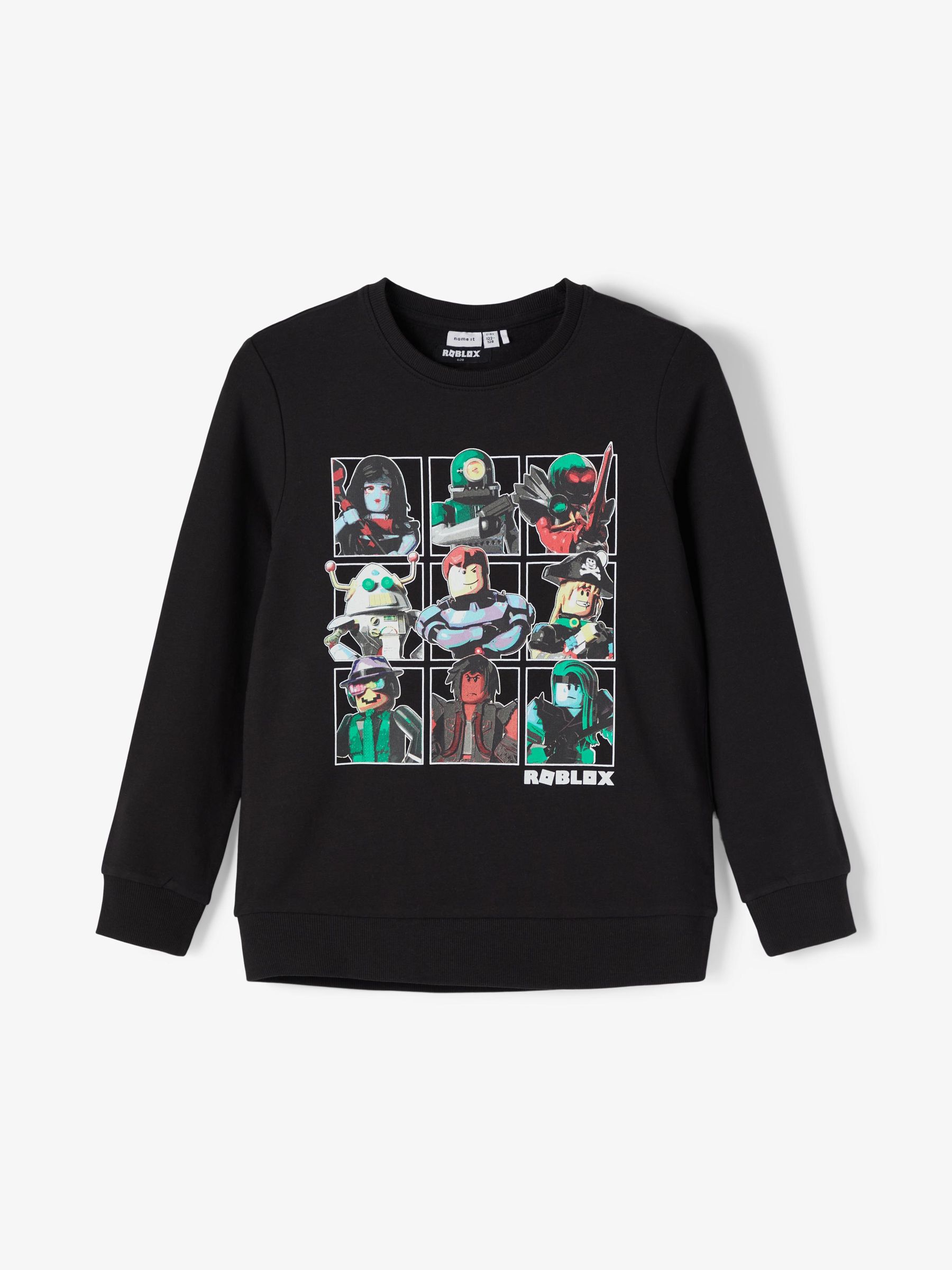 ROBLOX PRINT SWEATSHIRT Boys Black NAME IT Germany