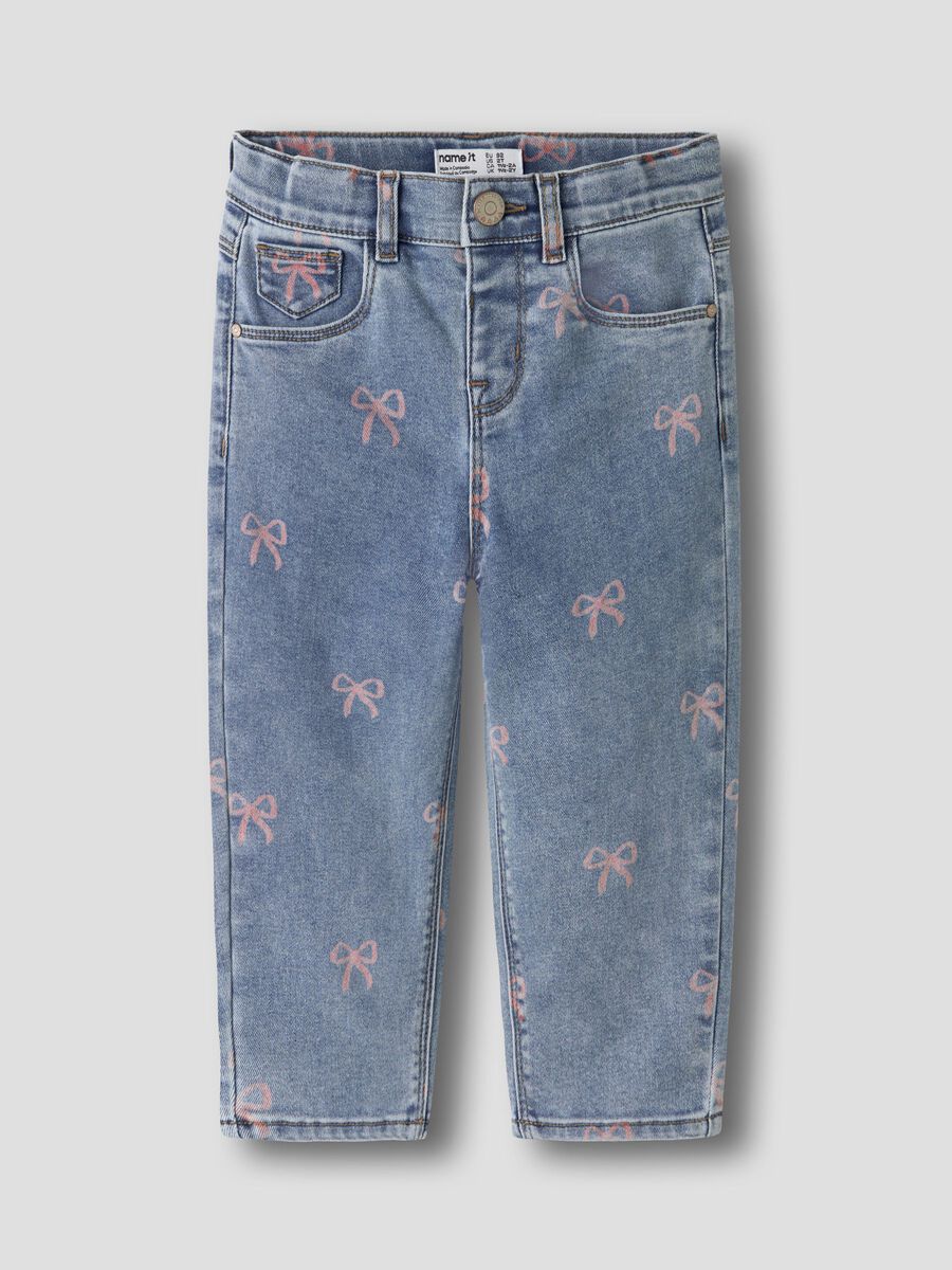 Product carousel image 1 MOM FIT JEANS, Medium Blue Denim