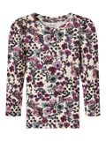 Name it SLIM FIT TOP MED LANGE ÆRMER, Buttercream, highres - 13207332_Buttercream_001.jpg