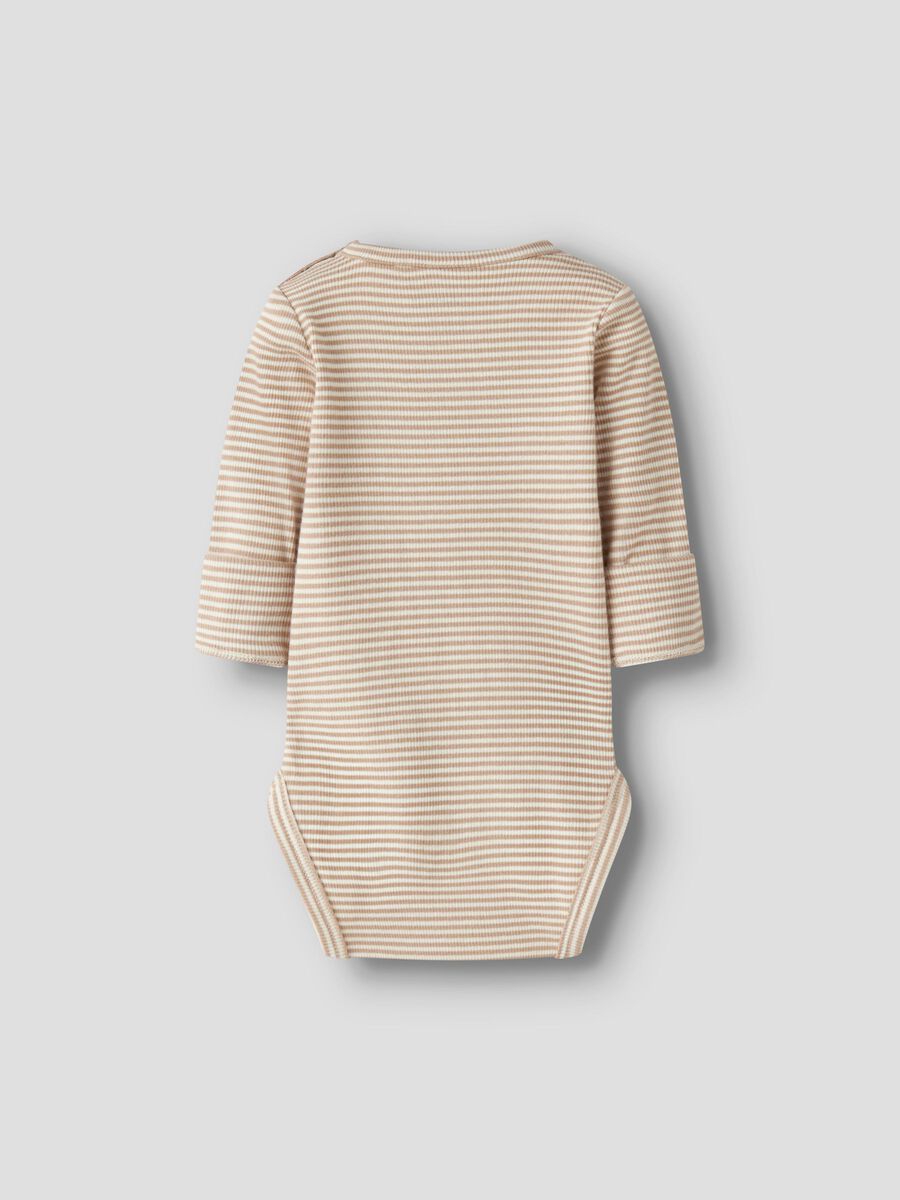 Carousel image 3 LONG SLEEVED ROMPER, Antique White