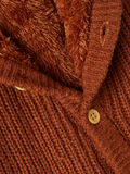 Name it HOODED KNITTED CARDIGAN, Coconut Shell, highres - 13207130_CoconutShell_005.jpg