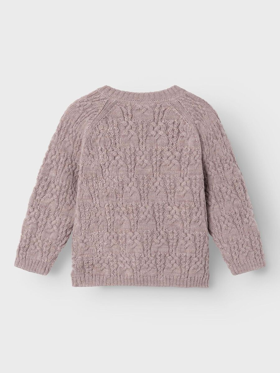 name it MERINOULL STRIKKET CARDIGAN, Purple Dove, highres - 13228461_PurpleDove_002.jpg