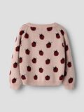 Product image thumbnail - KNITTED CARDIGAN, Misty Rose | 2