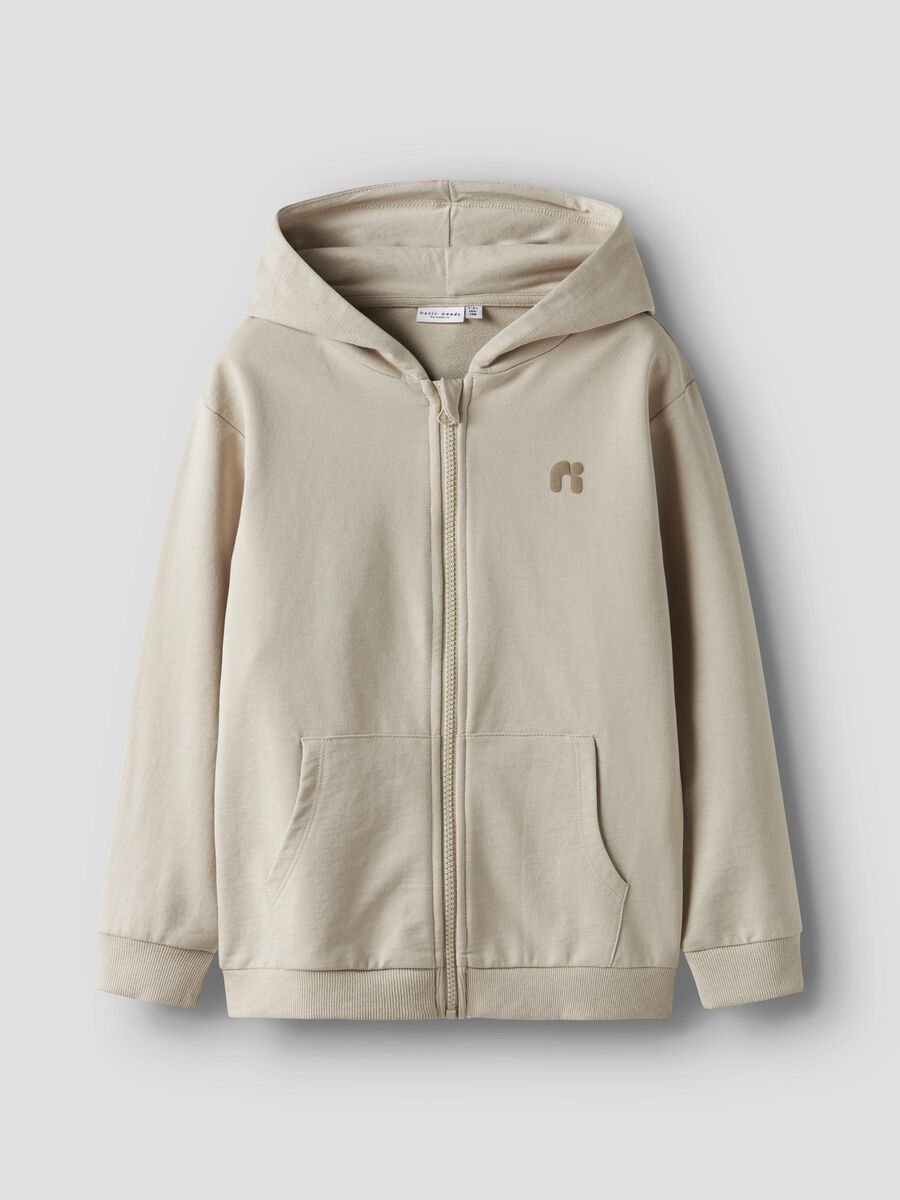 name it REGULAR FIT SWEAT CARDIGAN, Peyote, highres - 13244055_Peyote_003.jpg