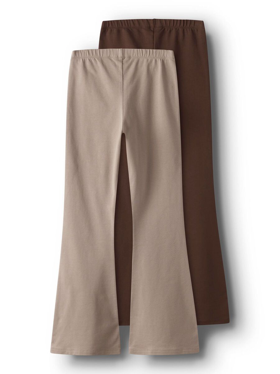 Carousel image 4 LOT DE 2 PI&Egrave;CES NON BROSS&Eacute;ES JEAN BOOTCUT, Mocha Meringue