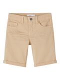 Name it SLIM FIT COTTON TWILL SHORTS, Incense, highres - 13187085_Incense_001.jpg