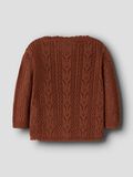Product image thumbnail - KNITTED CARDIGAN, Maple Syrup | 4